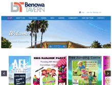 Tablet Screenshot of benowatavern.com.au